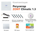 ZONT Climatic 1.3 Погодозависимый автоматический GSM / Wi-Fi регулятор (1 ГВС + 3 прямых/смесительных) с доставкой в Копейск